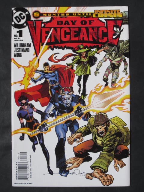Day Of Vengeance #1-6 Complete mini-series (B)